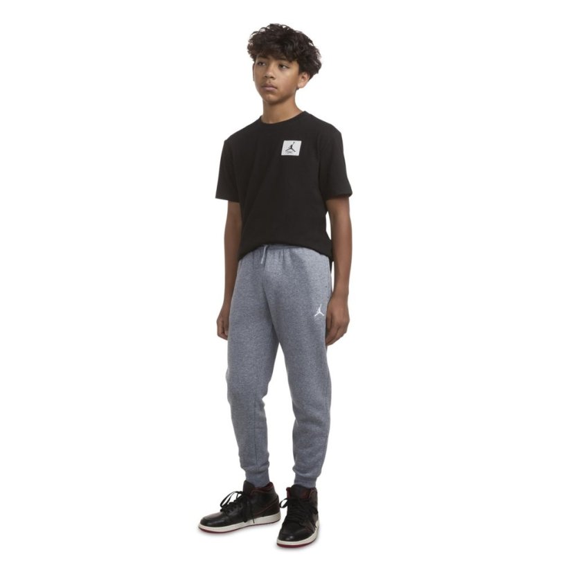 Air Jordan JM Fleece Pants Junior Boys Grey Heather