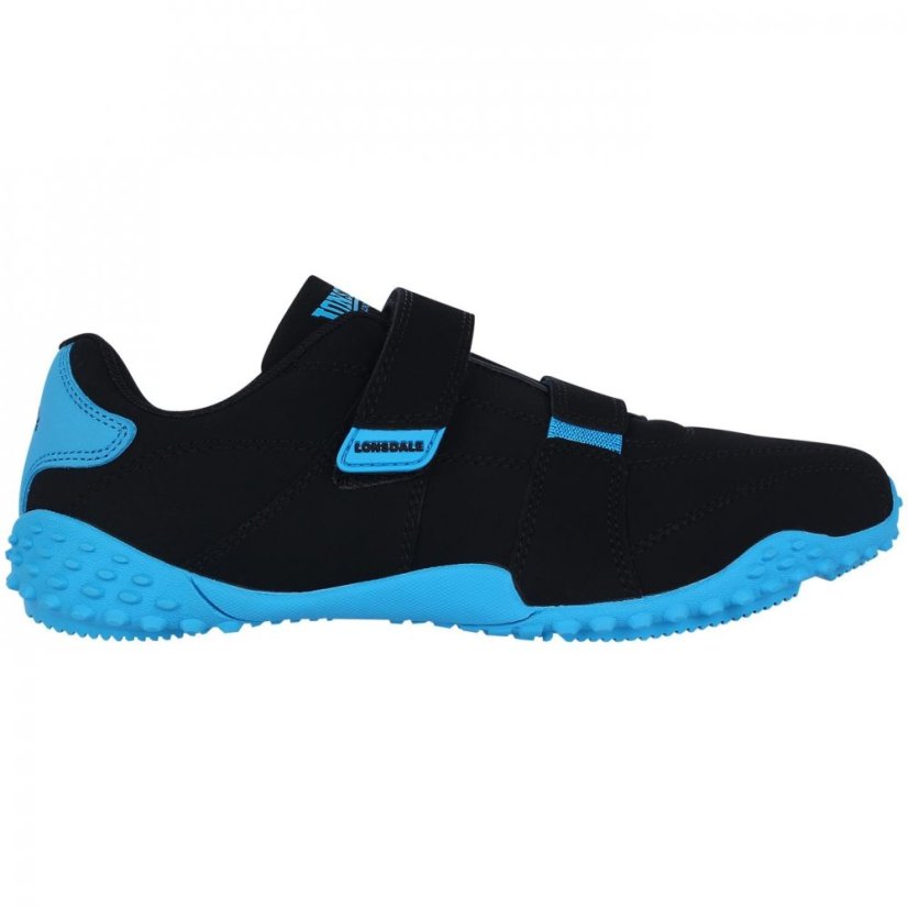 Lonsdale Fulham Trainers Junior Boy Black/Blue