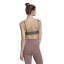 adidas Yoga Studio Light Support Sports Bra Womens Green