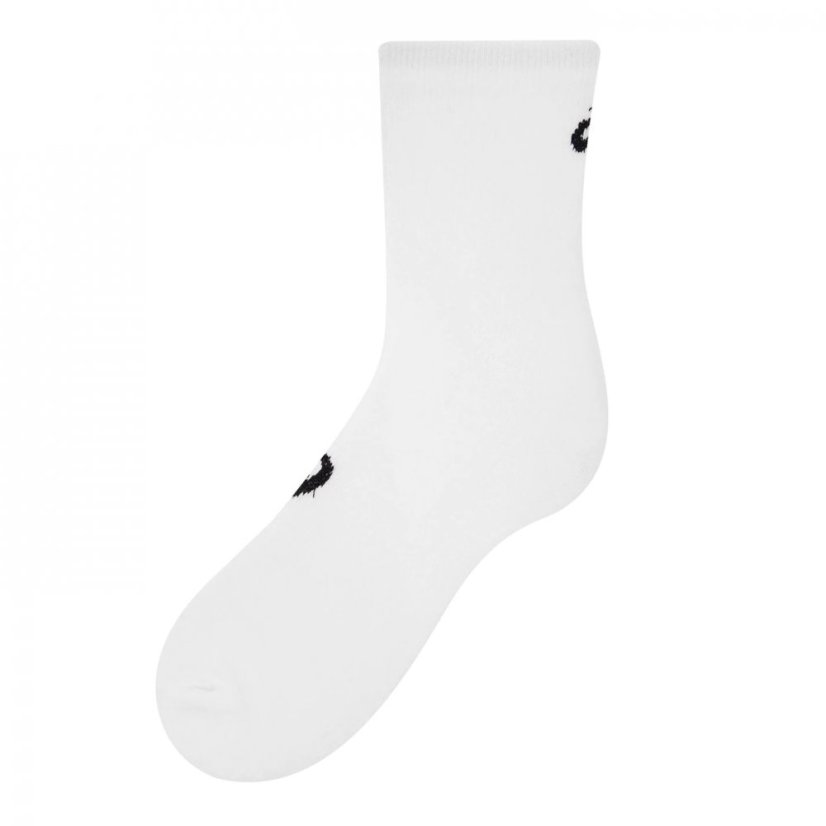 Asics Quarter Three Pack Socks Mens White