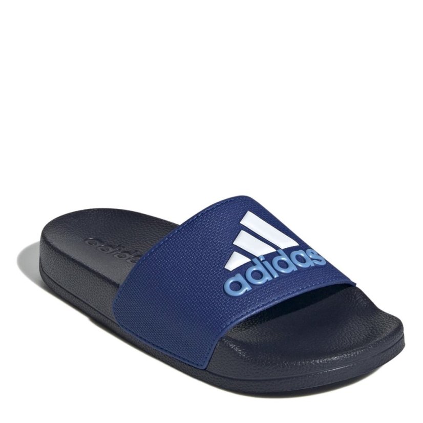 adidas Adilette Shower Slides Junior Team Royal Blue