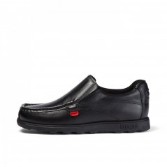 Kickers Fragma Slip On Junior Boys Shoes Black