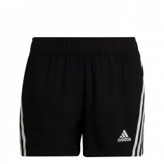 adidas AEROREADY Training 3-Stripes Shorts Junior Girls Black/White