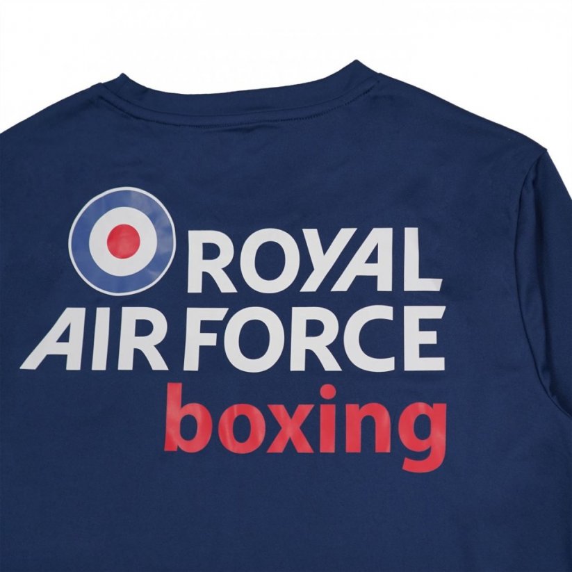 Lonsdale RAF Fight Dri Sweatshirt Mens Navy