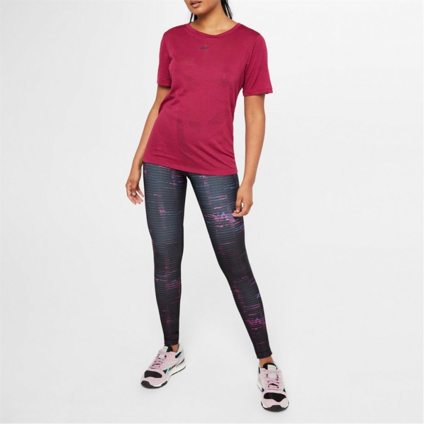 Reebok Running Lux Bold Leggings Womens Legging Black