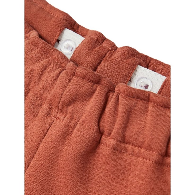 Name It Closed Hem Fleece Joggers Maple Syrup