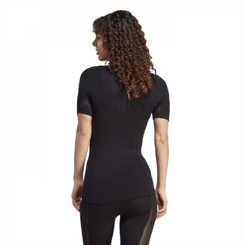 adidas Drym Short Sleeve dámske tričko Black