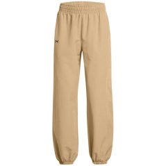 Under Armour Women's Closed Hem Woven Joggers Brown