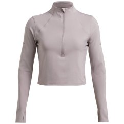 Under Armour Women's Launch Elite Half-Zip Long-Sleeve Performance Top Grey