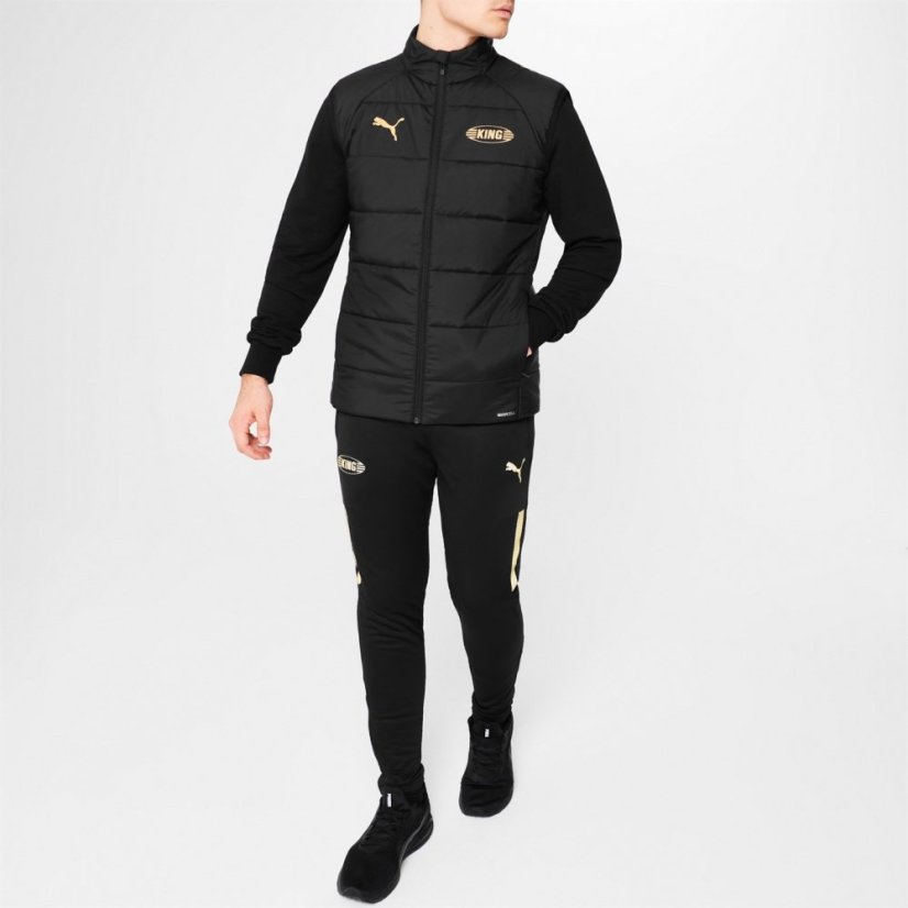 Puma King Warm Gilet Mens Black/Gold