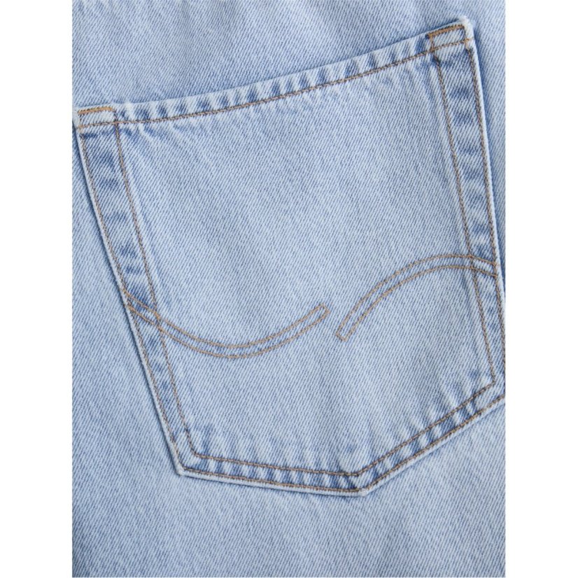 Jack and Jones Men's Ron Jean Straight Leg Jeans Blue Denim