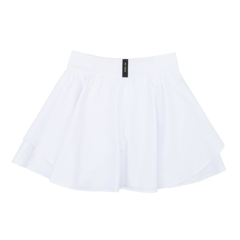 Slazenger Flare Skirt Junior White