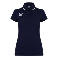 Castore SS Mdia Polo Ld23 Navy/White