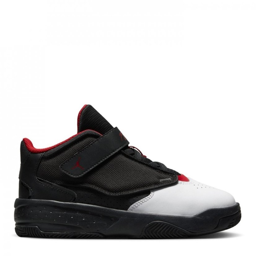 Air Jordan Max Aura 4 Little Kids' Shoes Black/Red/White