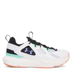 Under Armour Unisex Adults Infinite Sportstyle Runner Wht/Wht/Violet