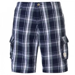 SoulCal Checked Cargo Shorts velikost S