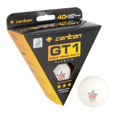 Carlton GT1 3pk Table Tennis Balls Adults White