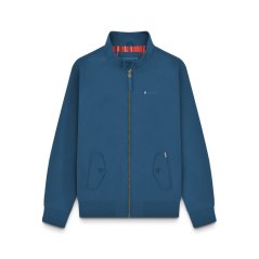 Lambretta Men's Shower Resistant Harrington Jacket Dark Blue