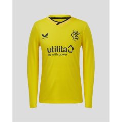 Castore Unisex Kids' Licensed Goalkeeper Top Yellow
