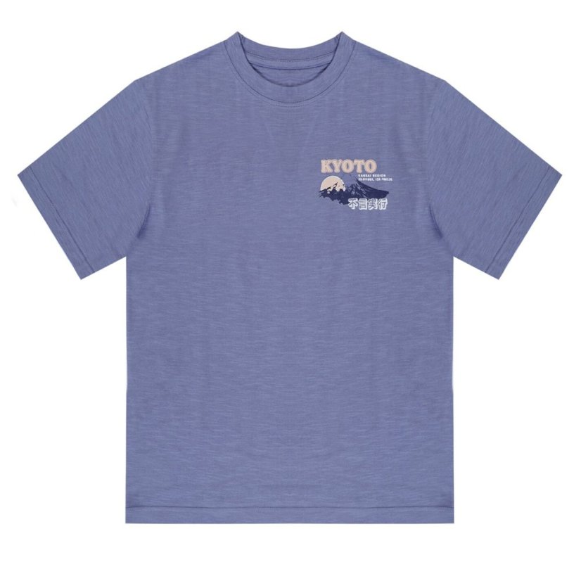 Firetrap Kids' Japan Pack Regular Fit T-Shirt Blue/Multi
