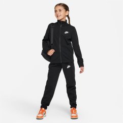 Nike Sportswear Big Kids' Tracksuit Black/White