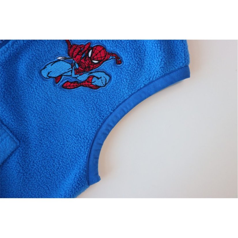 Character Fleece Gilet Infant Spiderman