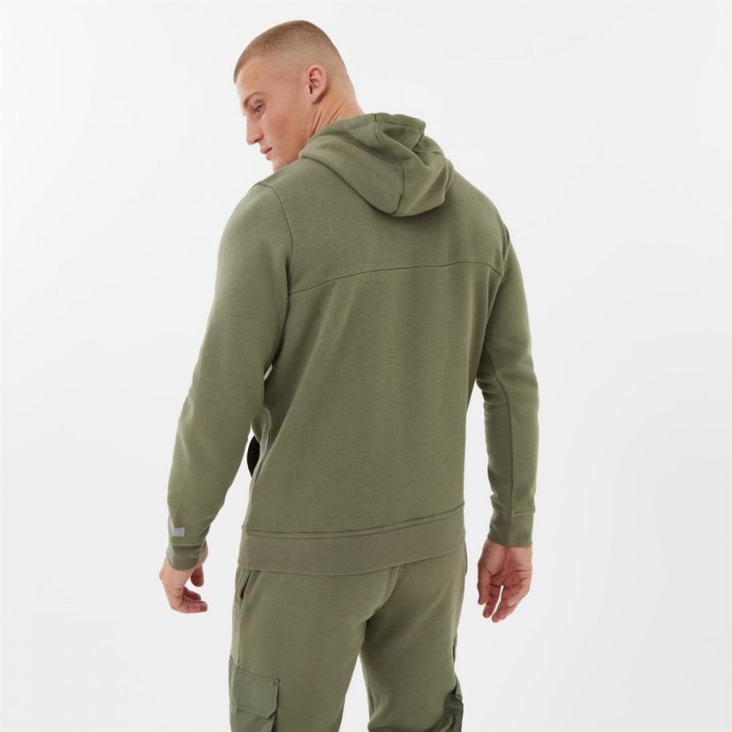 Everlast Fleece Hoodie Mens Khaki