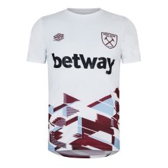 Umbro West Ham Unitd Warm Up Jersey 2023 2024 Adults New Claret