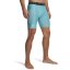 Under Armour HeatGear® Compression Shorts Men's Blue Haze/White