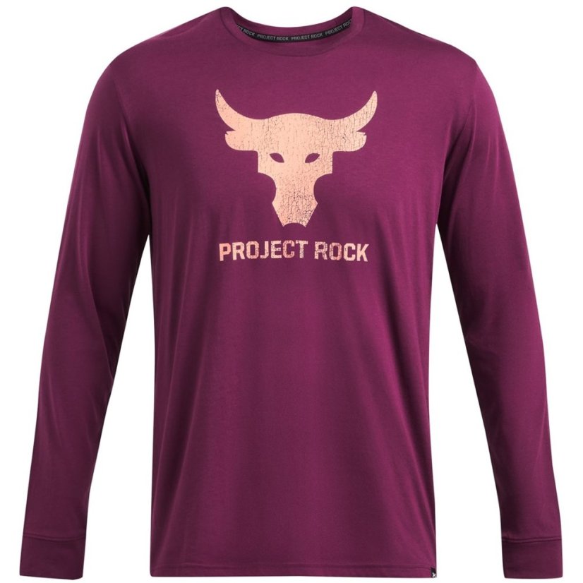 Under Armour PR Brahma Long Sleeve pánske tričko Purple