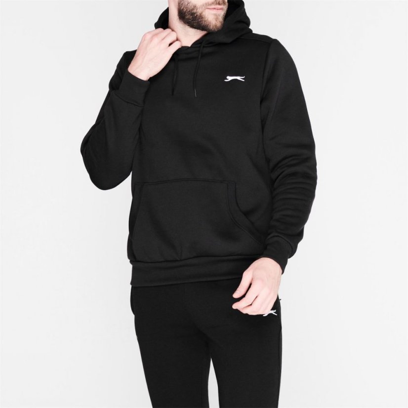 Slazenger Fleece pánska mikina Black