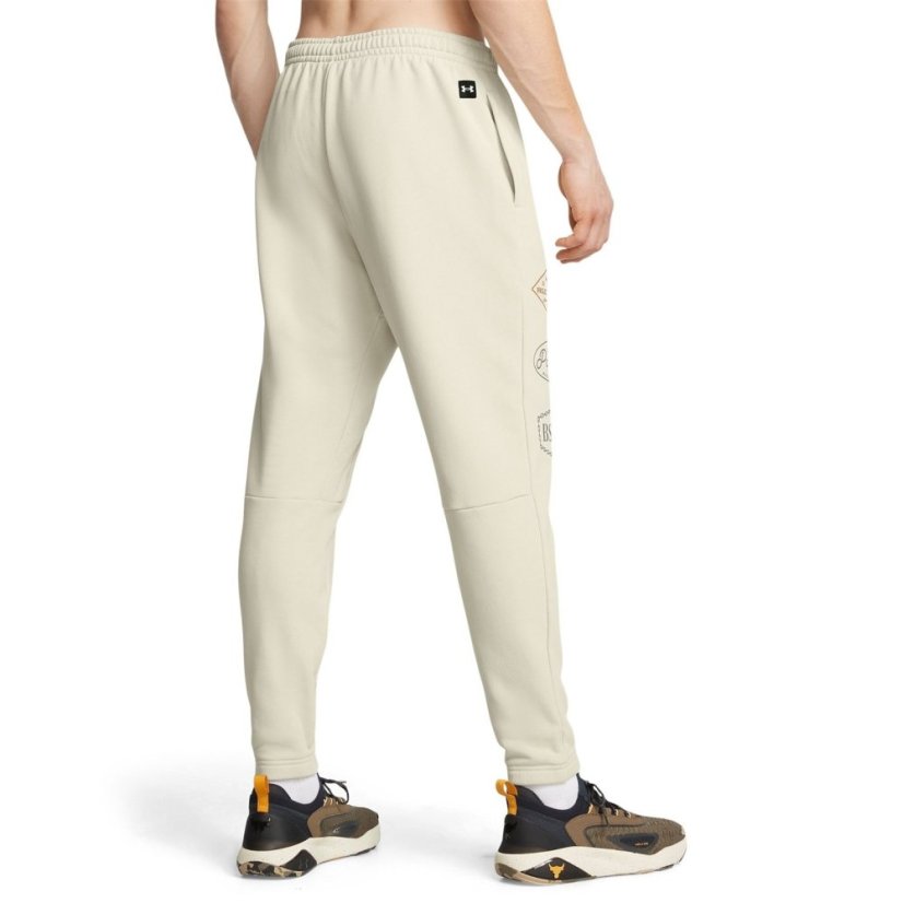 Under Armour Men's Closed Hem Fleece Joggers Brown