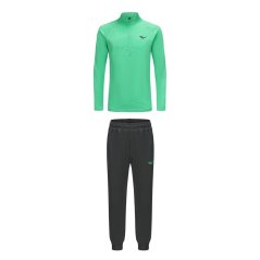 Everlast 1/4 Z TSuit Juniors Hyper Green
