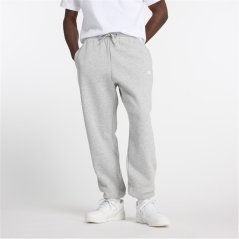 New Balance Men's Closed Hem Fleece Joggers Grey