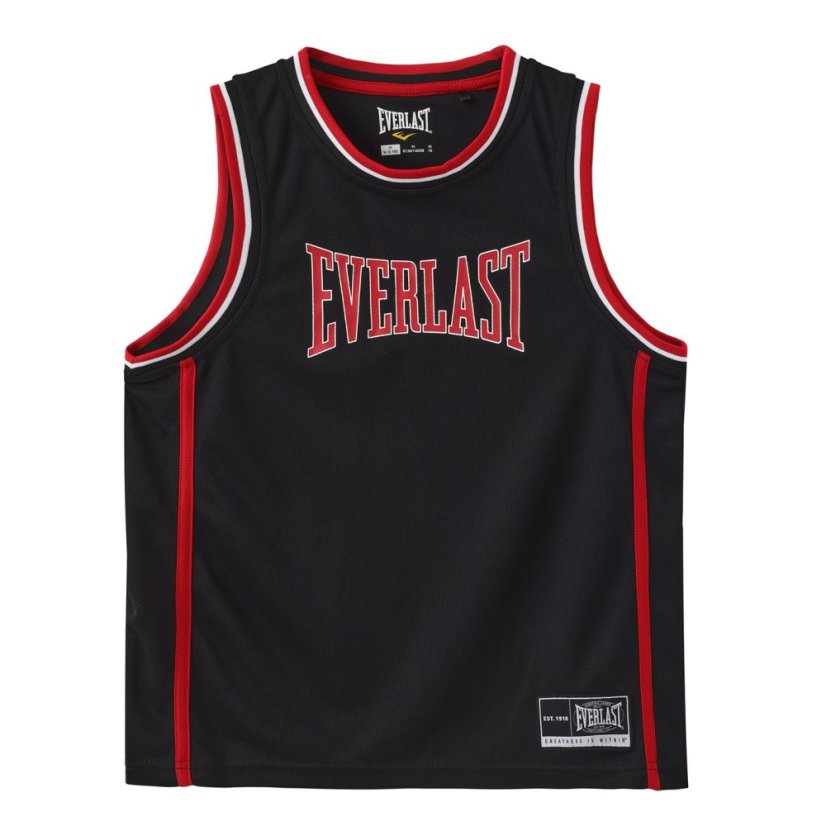 Everlast Basketball Set Junior Black/Red