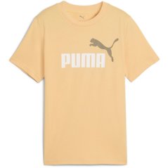 Puma Kids' Essentials Graphic Regular Fit T-Shirt Apricot