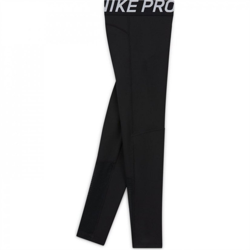 Nike Pro Girls Tights Black/White