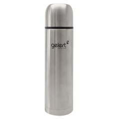 Gelert 980ml Insulated Flask Brushed