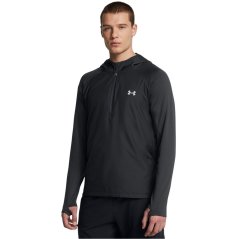 Under Armour Men's Trail Run Performance Hoodie Grey