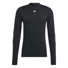 adidas Techfit COLD.RDY Long Sleeve Top Mens Black