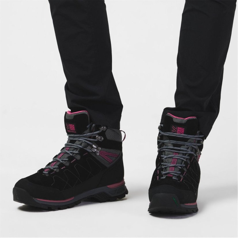 Karrimor Hot Rock Waterproof Walking Boots Womens Black/Pink