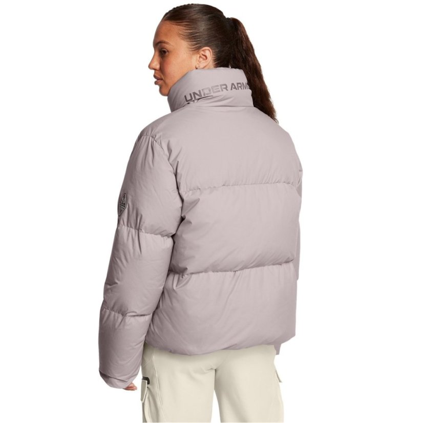 Under Armour Women's Limitless Weather-Resistant Puffer Jacket Grey