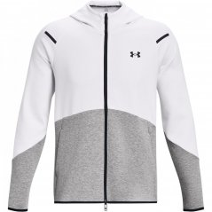 Under Armour Unstoppable Fleece Mens White/Grey