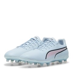 Puma King Pro.2 Womens Firm Ground Football Boots Silver/Black