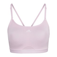 adidas Women's Aeroreact Low Impact Sports Bra Pink