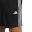 adidas 3 Stripe Essentials Pique Training pánské šortky Black/White
