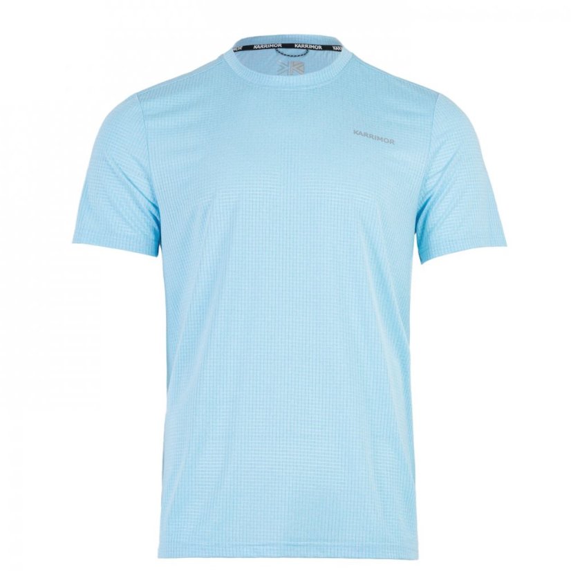 Karrimor Run Tech SS Men's Running Top Cool Blue