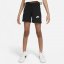 Nike Sportswear Club Big Kids' (Girls') French Terry Shorts Black/White