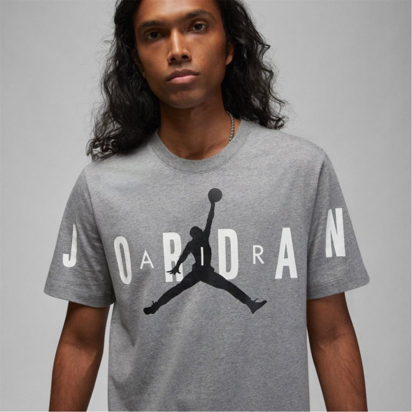 Air Jordan Air pánské tričko Grey/White