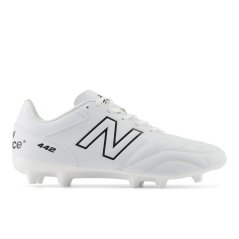 New Balance 442 V2 Academy Firm Ground Football Boots White